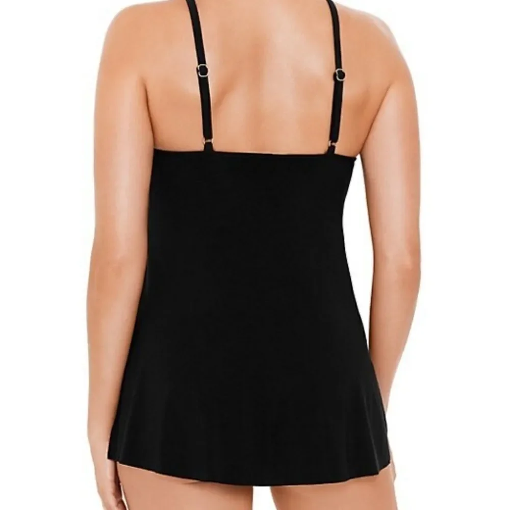 🆕️2023 Magicsuit Black Solid Parker OnePiece Women's Swimdress Swimsuit …